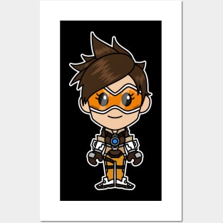 Tracer Chibi Posters and Art